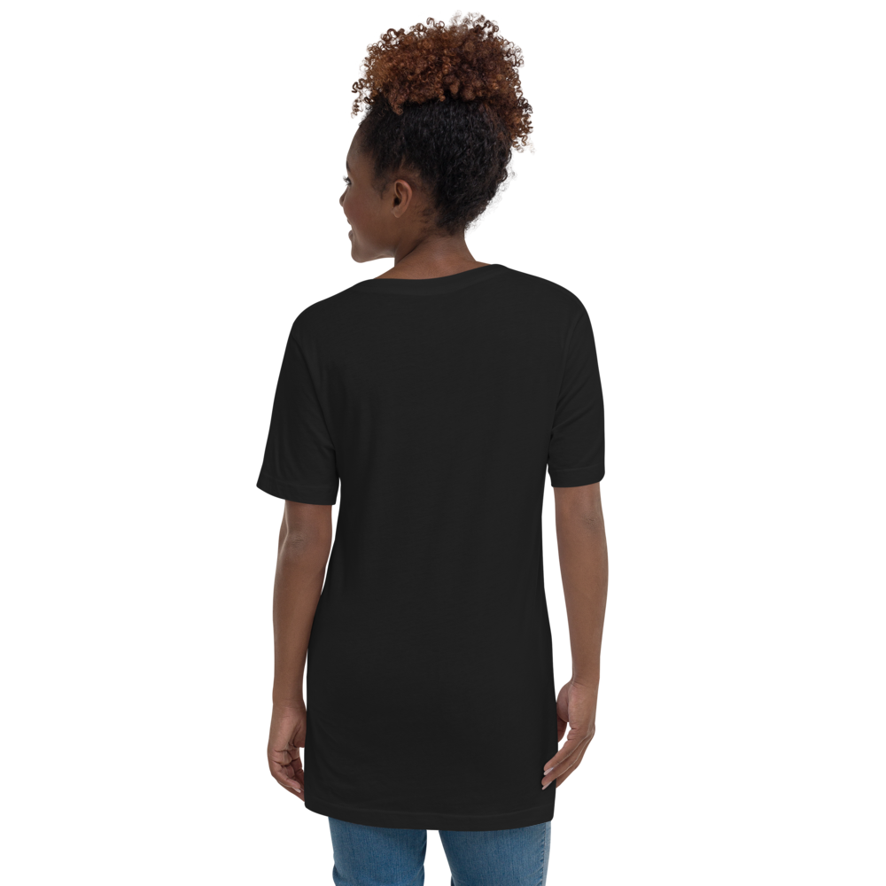 Unisex Short Sleeve V-Neck T-Shirt