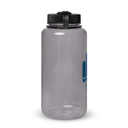 Wide mouth plastic water bottle